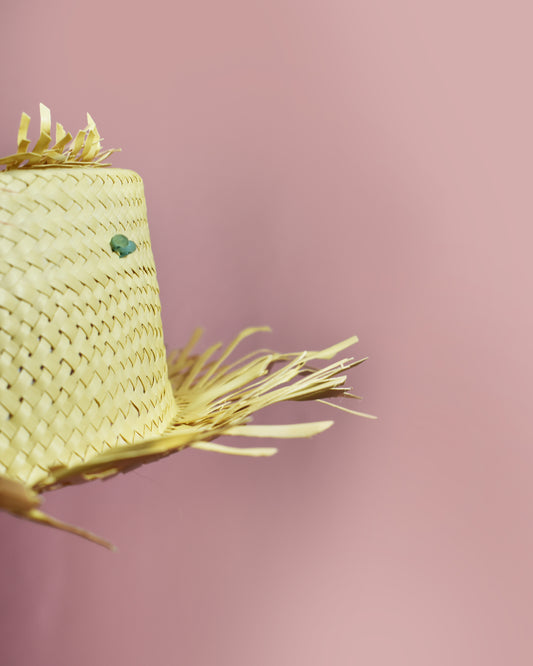 AUGUST Straw Boater Hat