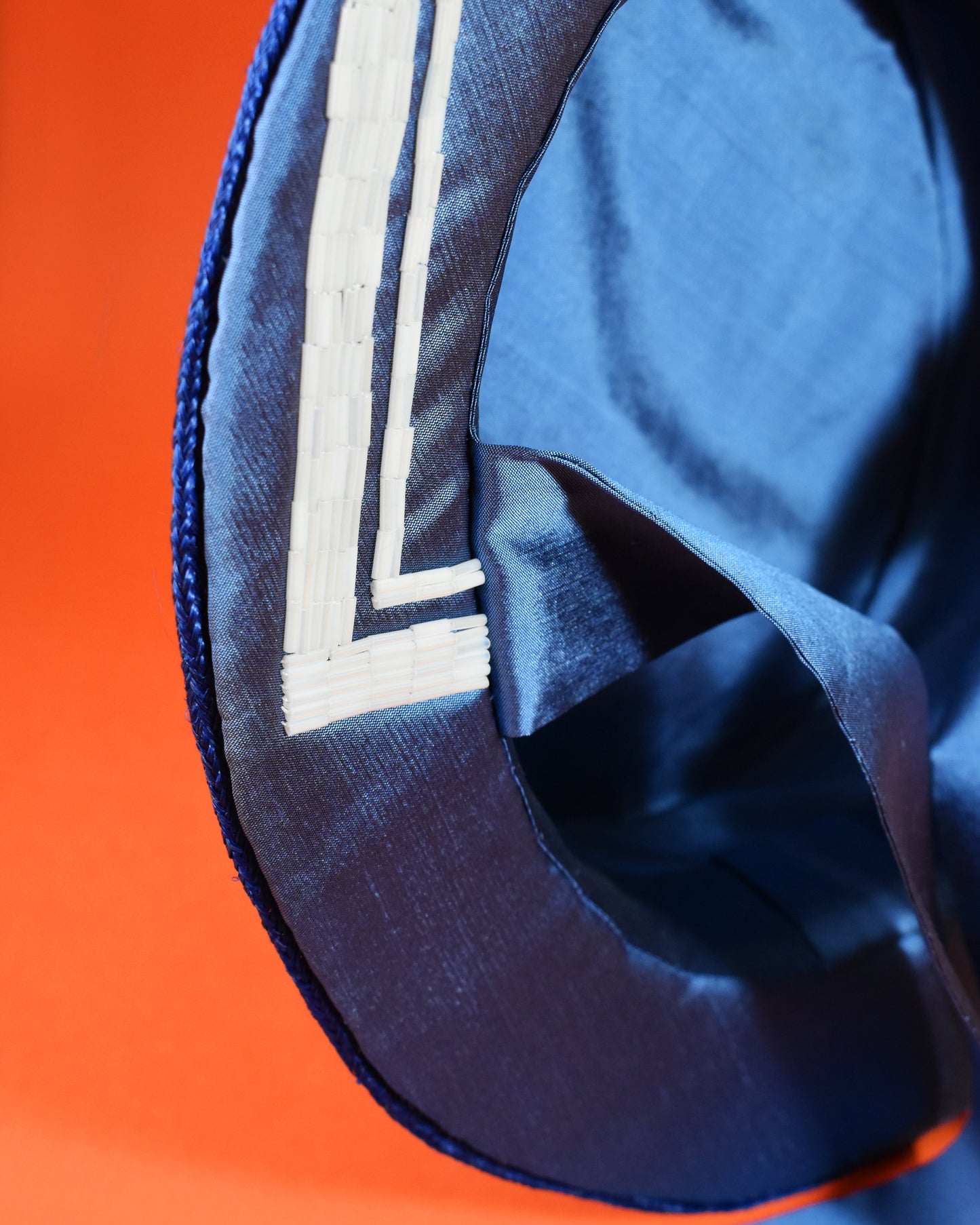 Navy Boater Hat