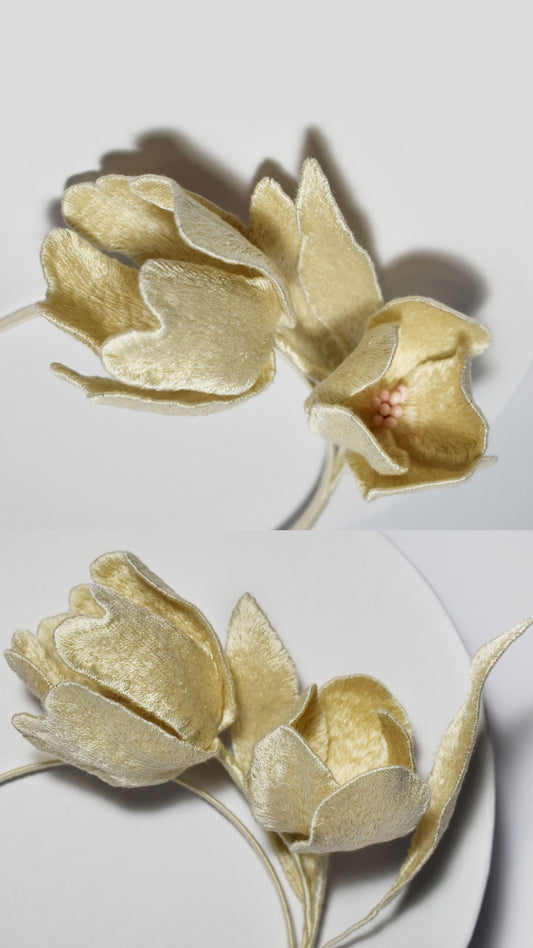 Bridal Tulip Crown