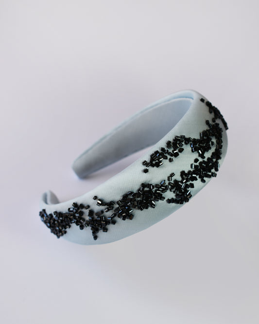 Blue Sky Silk Headband