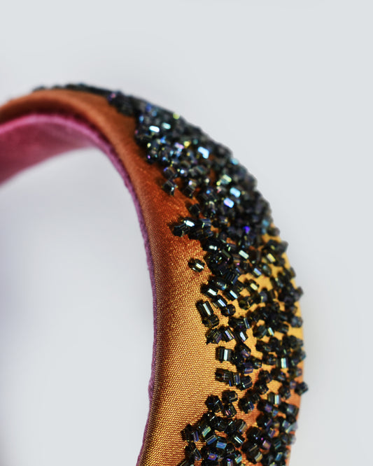 Copper Silk Headband