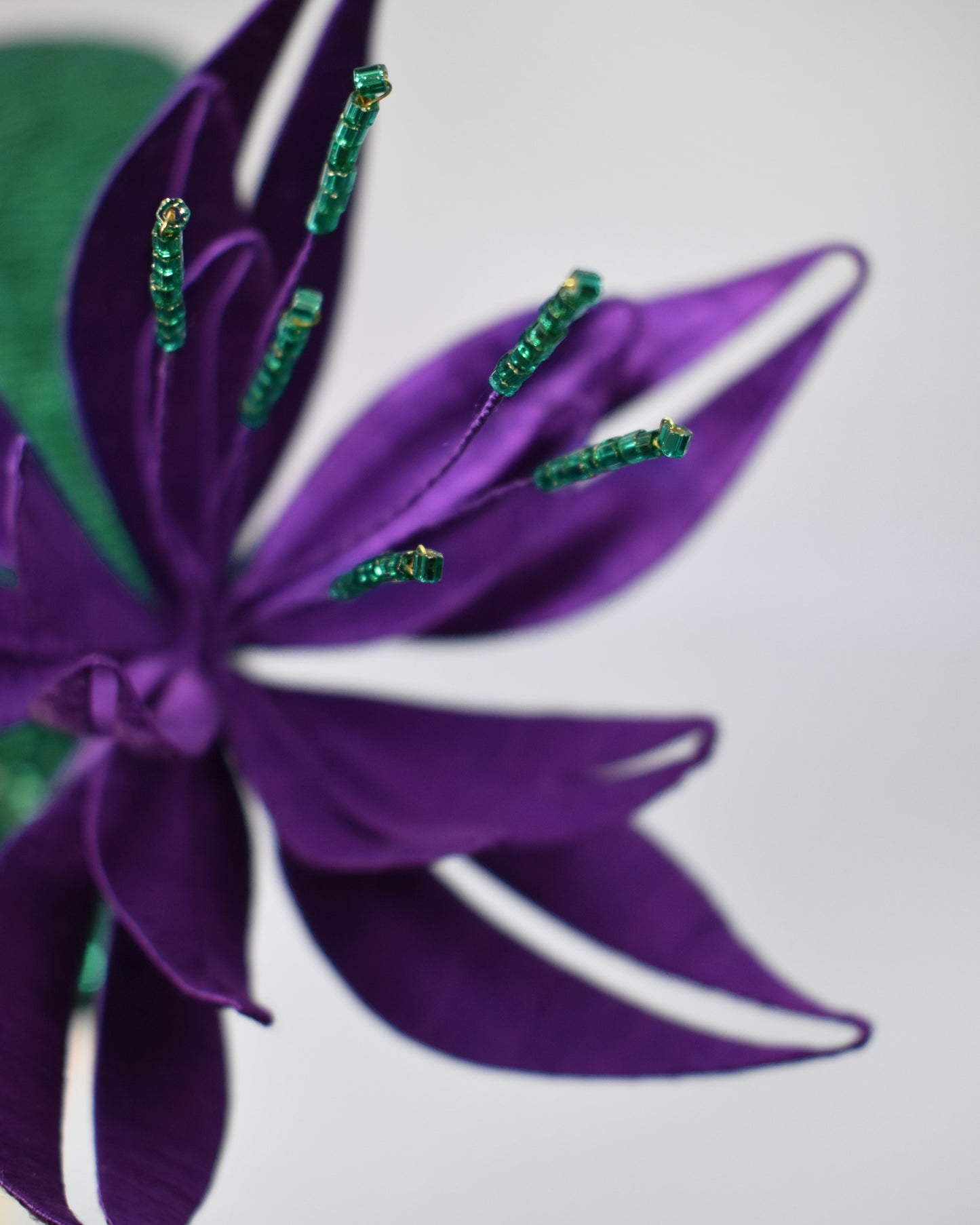 Emerald Pillbox Hat