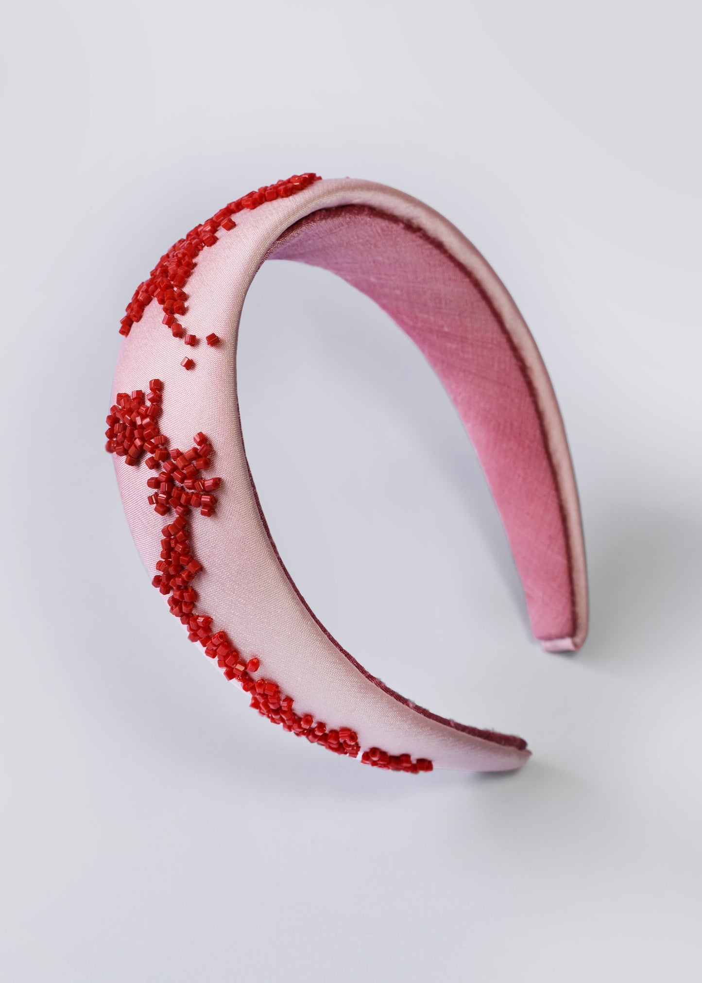 Candy Pink Silk Headband