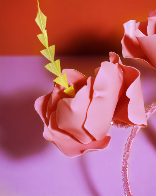 Floral Cold Porcelain Headband