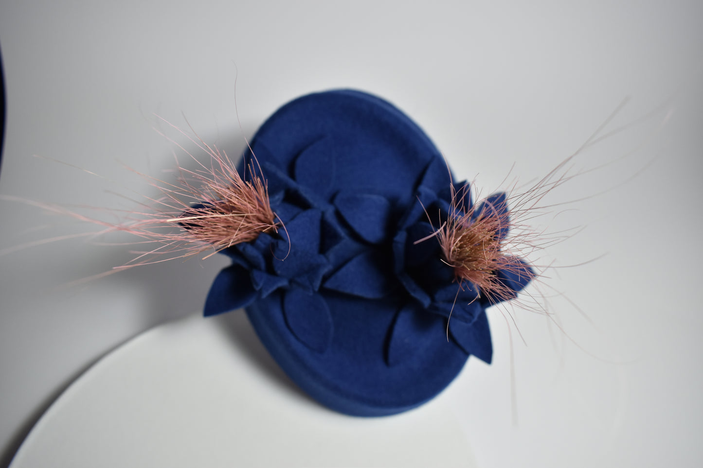 Wool Felt Pillbox Hat