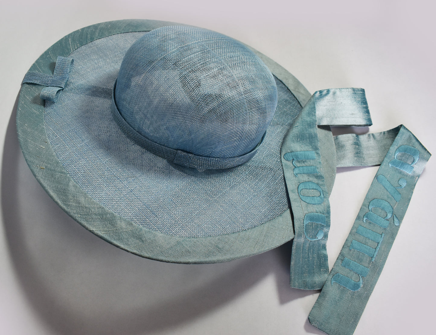 Lights Blue Wide Brim Hat