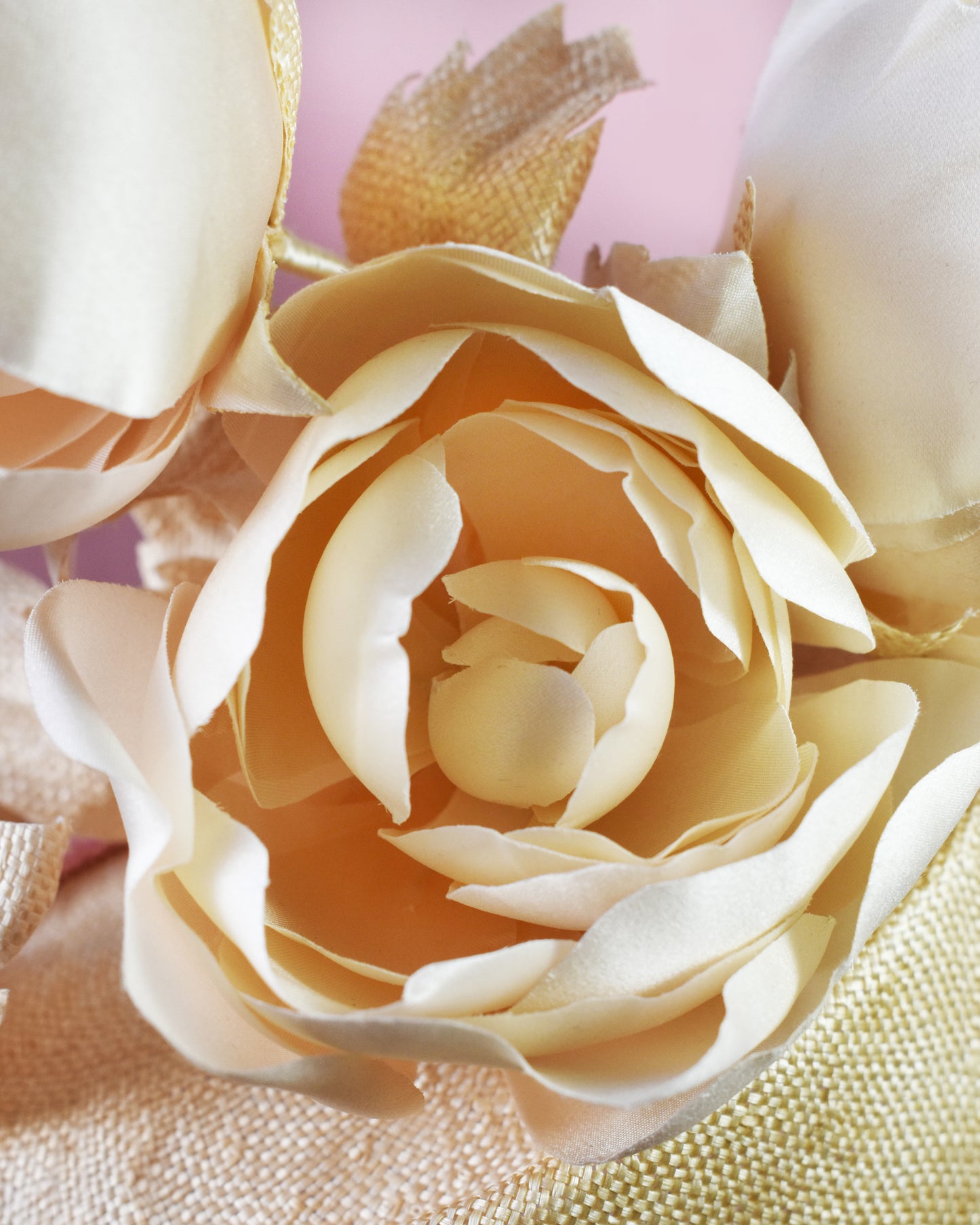 DUCHESSE STRAWBERRY CREAM Pillbox Hat