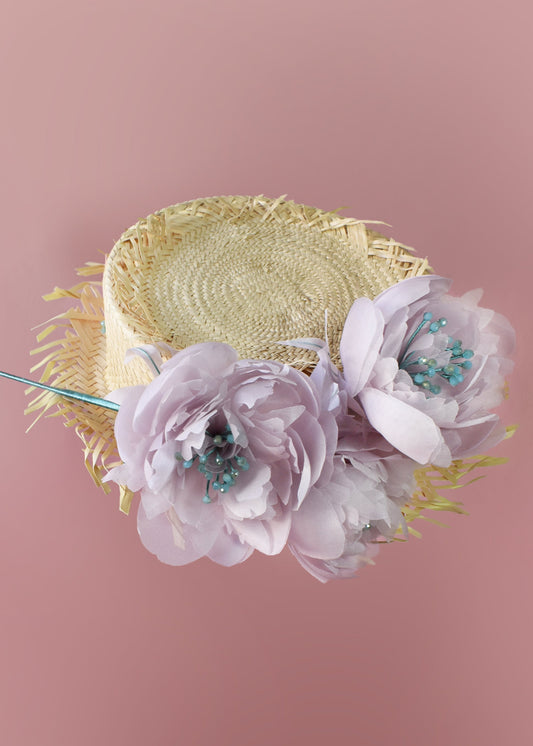 AUGUST Straw Boater Hat