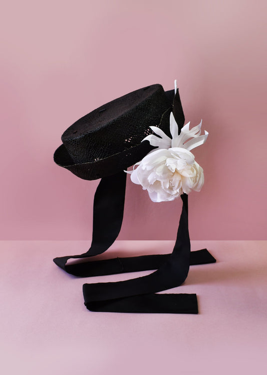 Black Straw Hat