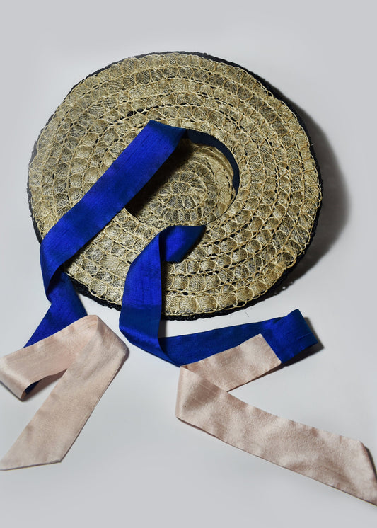 Straw Cartwheel Hat