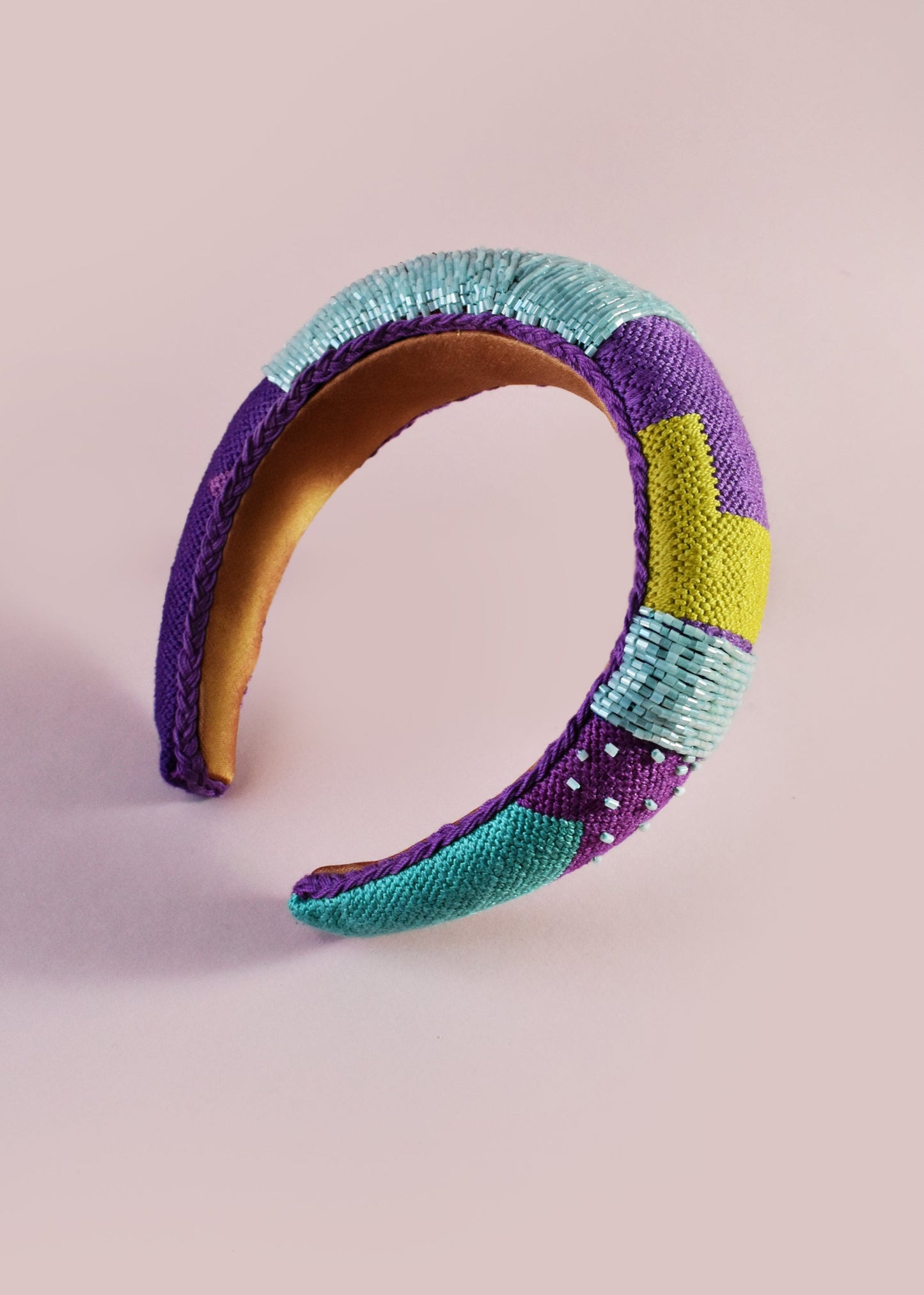 Hand-embroidered Headband