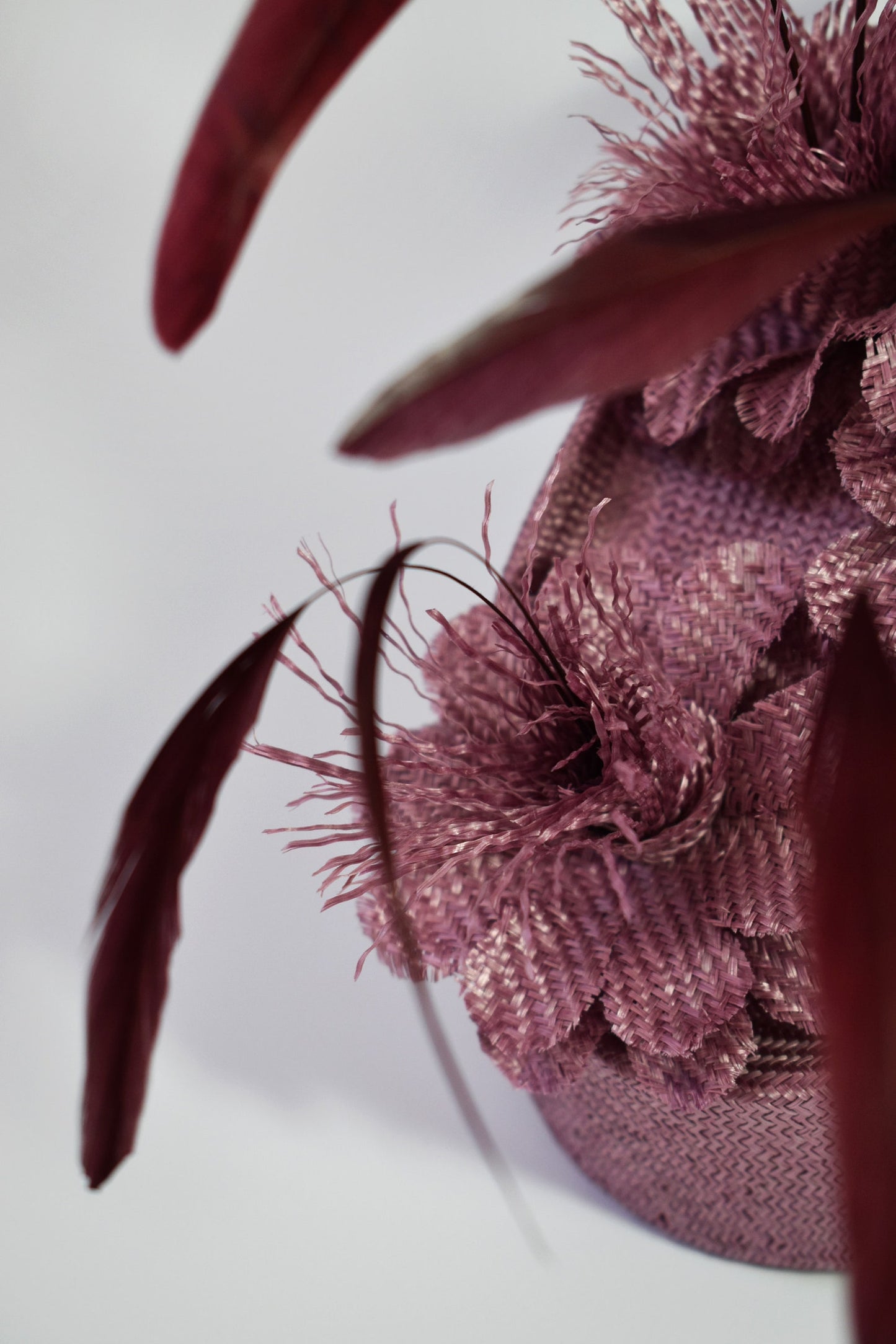 Rosewood Parasisal Pillbox Hat