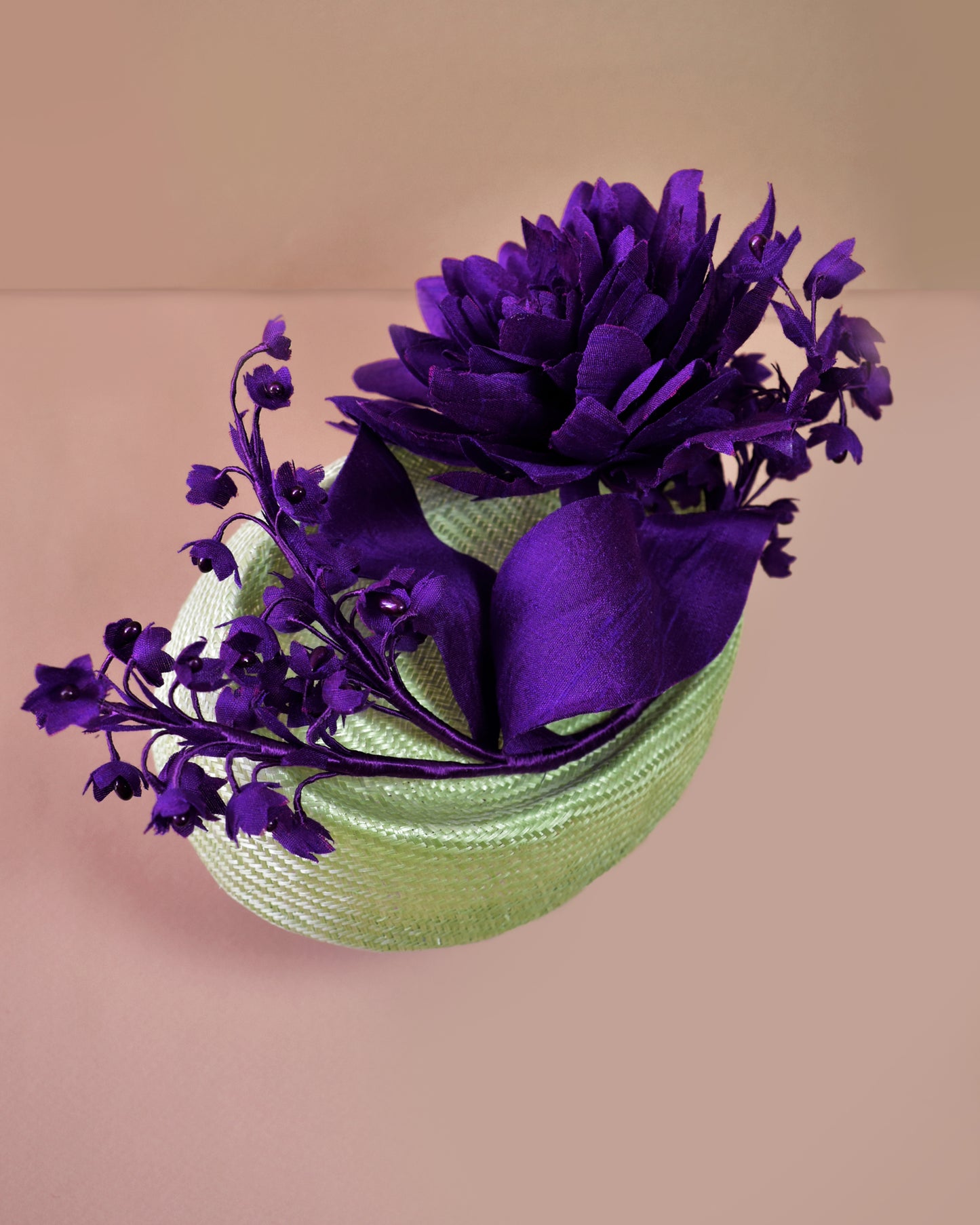 LILIES OF THE VALLEY Pillbox Hat